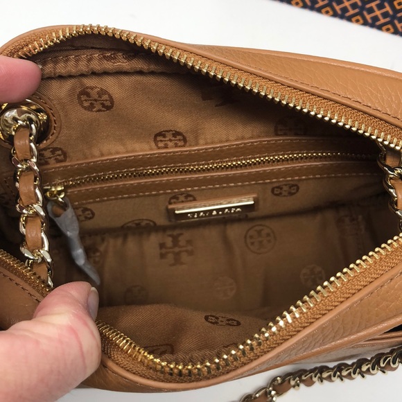 NWT Tory Burch Bombe crossbody w chain - Picture 7 of 8